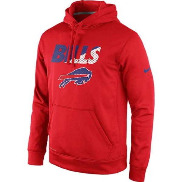 Buffalo Bills  Kick Off Staff Performance Pullover Hoodie Red