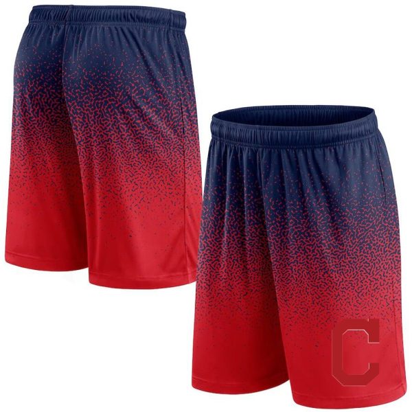 Cleveland Guardians Graduated Red Shorts