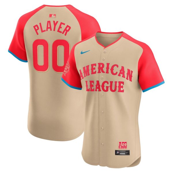 Men's American League   Cream 2024 MLB All-Star Game Elite Pick-A-Player Jersey