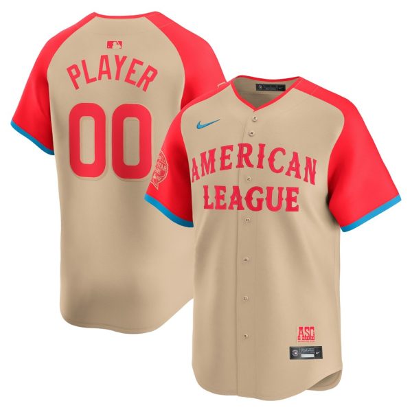 Men's American League   Cream 2024 MLB All-Star Game Limited Pick-A-Player Jersey