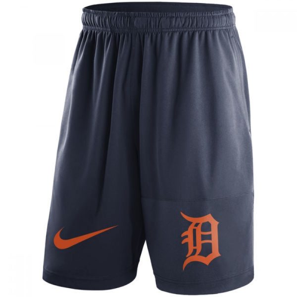 Men's Detroit Tigers  Navy Dry Fly Shorts