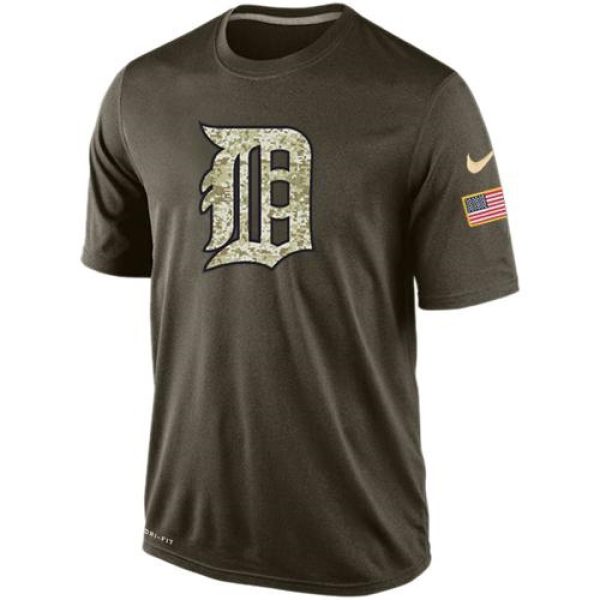 Men's Detroit Tigers Salute To Service  Dri-FiT T-Shirt