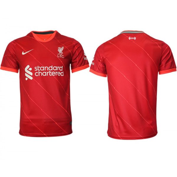 Men's Liverpool 2021/22 Red Home Jersey