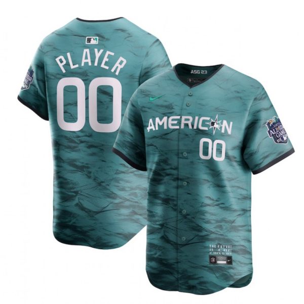 Men's Texas Rangers ACTIVE Player Custom Teal 2023 All-star Stitched Baseball  Jersey