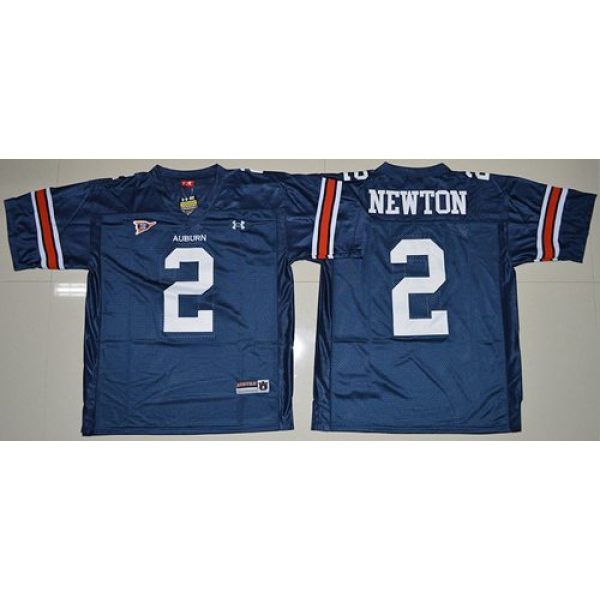 Tigers #2 Newton Blue Stitched NCAA Jersey